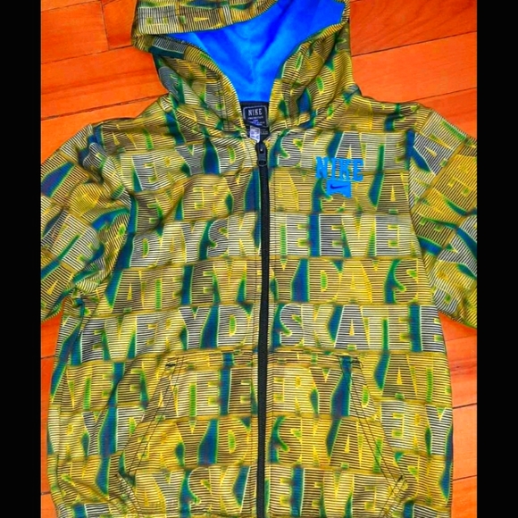 Nike full zipper kangaroo pockets hoodie - Picture 1 of 3